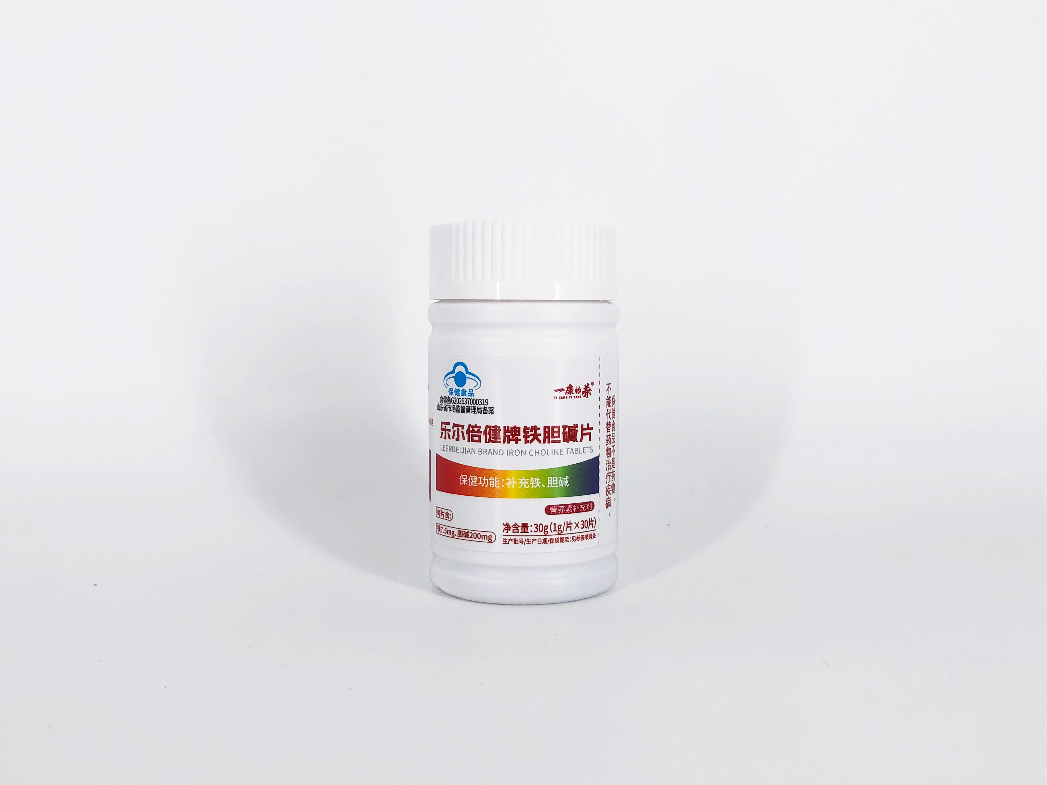 一康怡养®乐尔倍健牌铁胆碱片